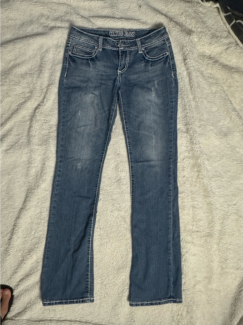 Culture Jeans Women's Dark Wash Boot Cut Jeans